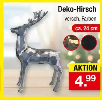 Zimmermann Deko-hirsch Angebot