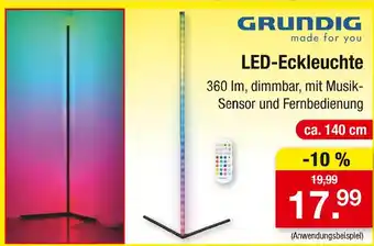 Zimmermann Grundig led-eckleuchte Angebot