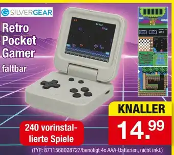 Zimmermann Silvergear retro pocket gamer Angebot