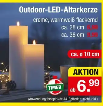 Zimmermann Outdoor-led-altarkerze Angebot