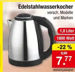 Zimmermann Edelstahlwasserkocher Angebot