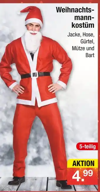 Zimmermann Weihnachtsmannkostüm Angebot