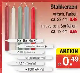 Zimmermann Stabkerzen Angebot