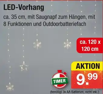 Zimmermann Led-vorhang Angebot
