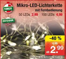 Zimmermann Mikro-led-lichterkette Angebot