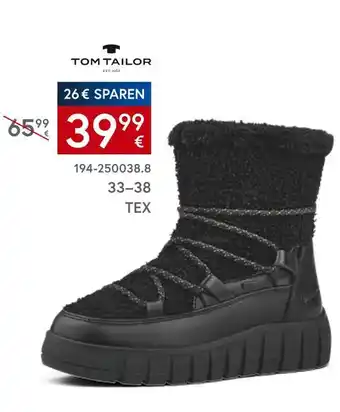 Schuhpark Tom tailor damen winterstiefel Angebot