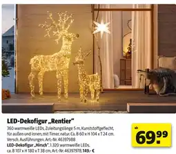 Hagebau Led-dekofigur „rentier“ Angebot