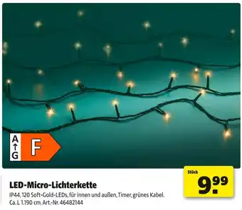 Hagebau Led-micro-lichterkette Angebot
