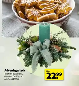 Hagebau Adventsgesteck Angebot