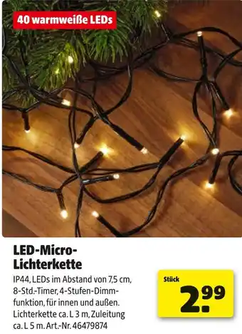 Hagebau Led-micro-lichterkette Angebot