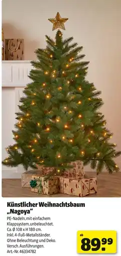 Hagebau Künstlicher weihnachtsbaum „nagoya“ Angebot