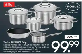 Zurbrüggen Rösle topfset elegance 6-tlg Angebot