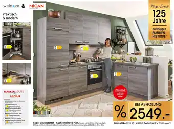 Zurbrüggen Welnova küche plan Angebot