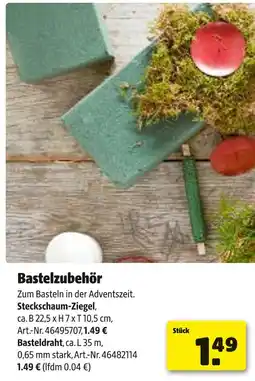 Hagebau Steckschaum-ziegel Angebot