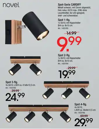 Zurbrüggen Novel spot 1-flg Angebot