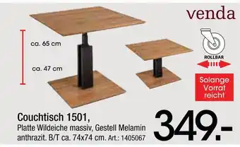 Zurbrüggen Venda couchtisch 1501 Angebot