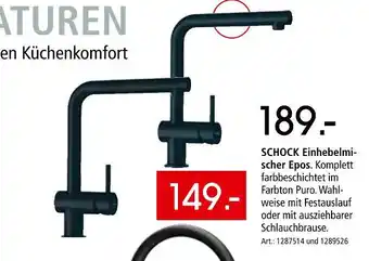 Zurbrüggen Schock einhebelmischer epos Angebot