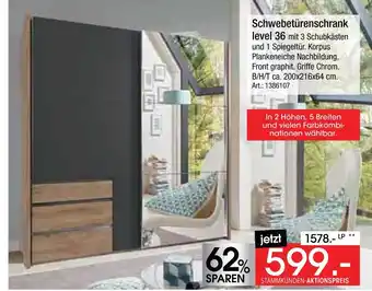 Zurbrüggen Schwebetürenschrank level 36 Angebot