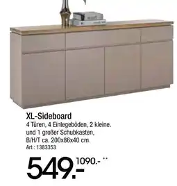 Zurbrüggen Xl-sideboard Angebot