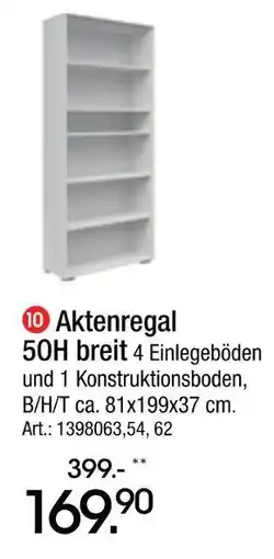 Zurbrüggen Aktenregal Angebot