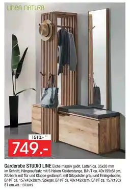 Zurbrüggen Linea natura garderobe studio line Angebot