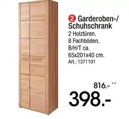 Zurbrüggen Garderoben-/schuhschrank Angebot