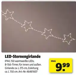 Hagebau Led-sternengirlande Angebot