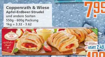 Klaas und Kock Coppenrath & Wiese Apfel Erdbeer Strudel 550-600g Angebot