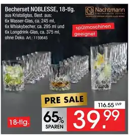 Zurbrüggen Nachtmann becherset noblesse Angebot