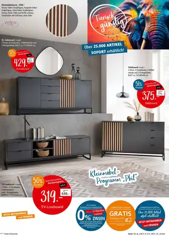 Zurbrüggen Voleo xl-sideboard Angebot