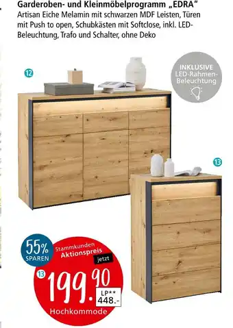 Zurbrüggen Garderoben- und kleinmöbelprogramm „edra“ Angebot