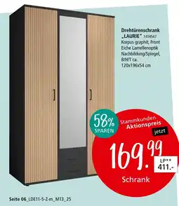 Zurbrüggen Drehtürenschrank laurie Angebot