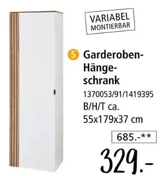 Zurbrüggen Garderoben-hängeschrank Angebot