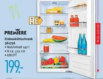 Trends Möbel Premiere einbaukühlschrank Angebot