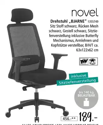 Zurbrüggen Novel drehstuhl bjarne Angebot