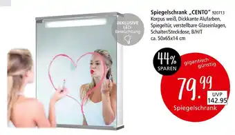 Zurbrüggen Spiegelschrank cento Angebot