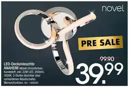 Zurbrüggen Novel led-deckenleuchte anaheim Angebot