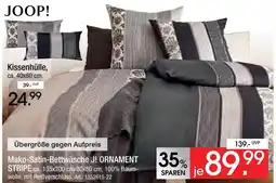 Zurbrüggen Joop! kissenhülle Angebot