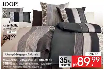 Zurbrüggen Joop! kissenhülle Angebot