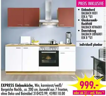 Möbel Boss Express einbauküche Angebot