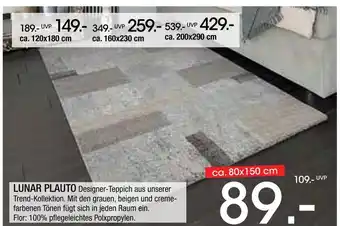 Zurbrüggen Lunar plauto designer-teppich Angebot