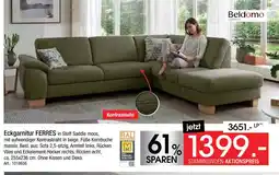 Zurbrüggen Beldomo comfort eckgarnitur ferres Angebot