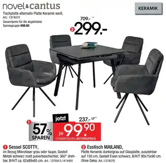 Zurbrüggen Novel&cantus sessel scotty Angebot