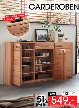 Zurbrüggen Linea natura xl-schuhschrank Angebot