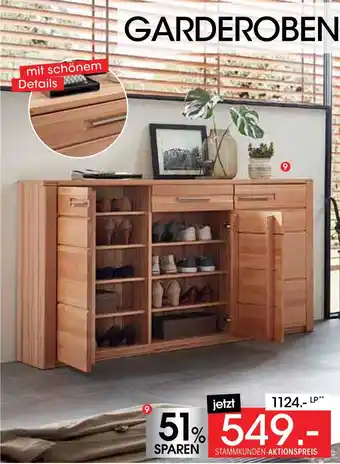 Zurbrüggen Linea natura xl-schuhschrank Angebot