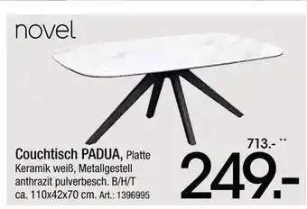 Zurbrüggen Novel couchtisch padua Angebot