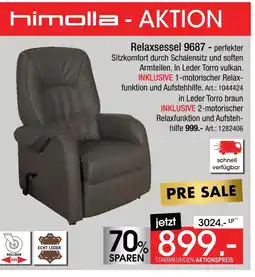 Zurbrüggen Himolla relaxsessel 9687 Angebot