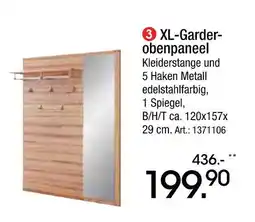 Zurbrüggen Xl-garderobenpaneel Angebot