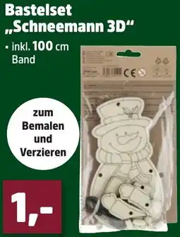 Thomas Philipps Bastelset ,,Schneemann 3D" Angebot