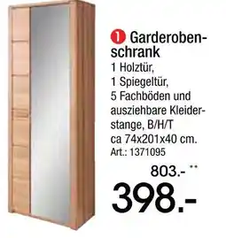 Zurbrüggen Garderobenschrank Angebot